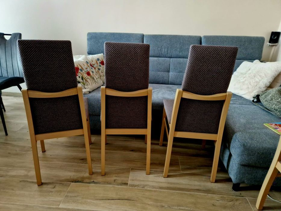 Krzesła stołowe 6 sztuk