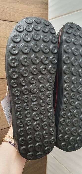 Klapki laczki krokodylki a'la crocs firmy sunlanse czarne 42 ogrodowe