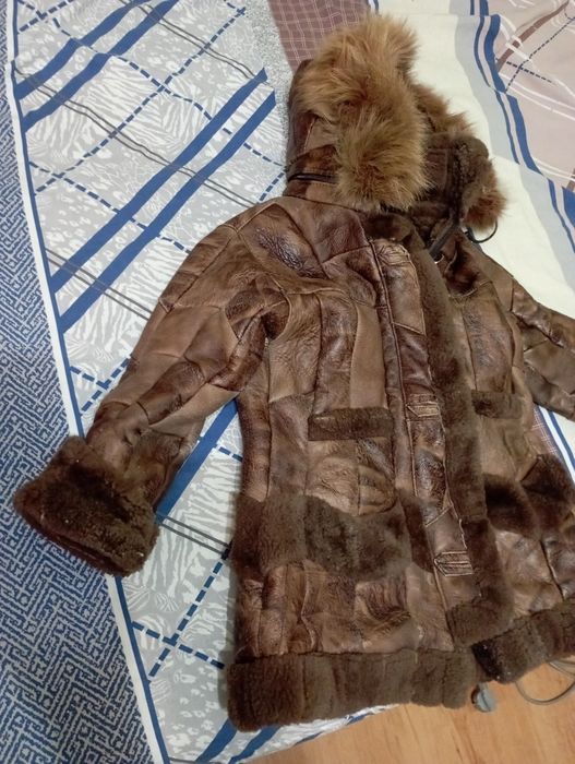 Дублёнка на девочку 5-7 лет