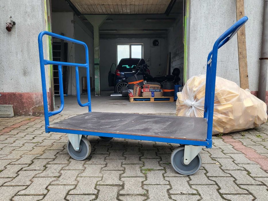 Wózek platformowy (koła pełne 200, nośność 600 kg
