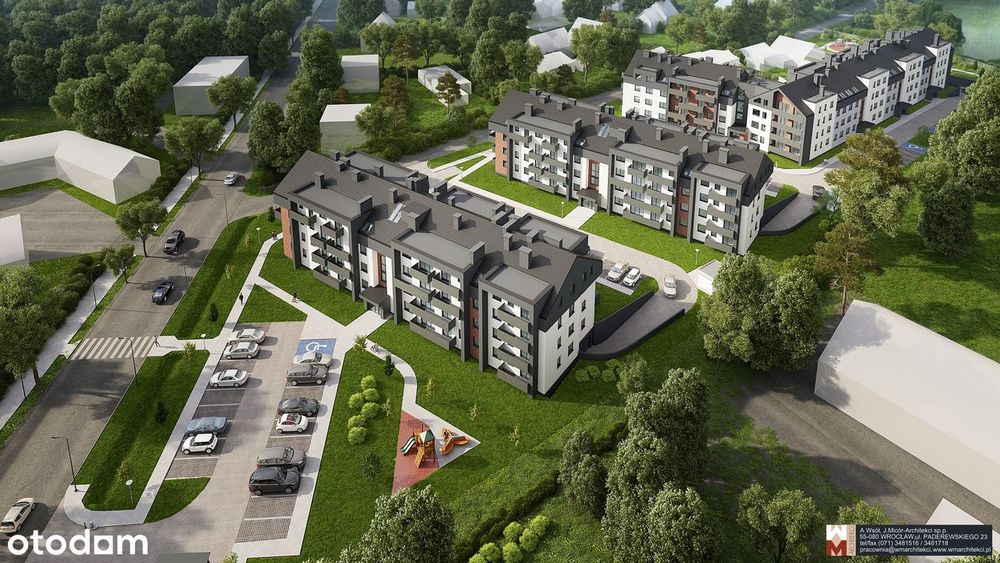 2-pokojowe mieszkanie 49m2 + balkon