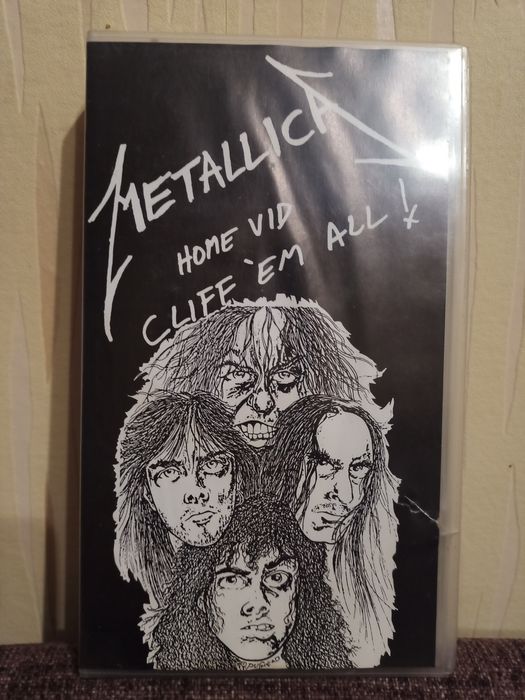 PRL METALLICA .Kaseta  VHS  zespolu Metallica .