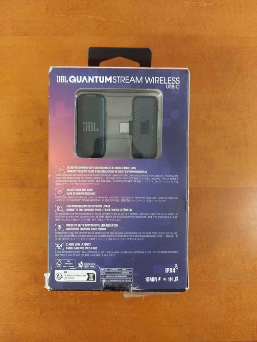 JBL Quantum Stream Wireless USB-C - Mikrofon bezprzewodowy