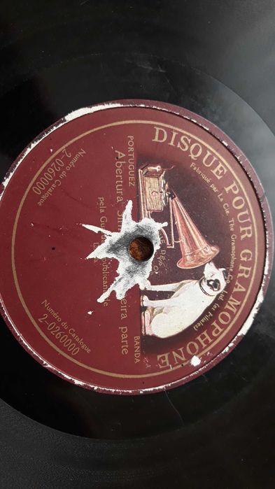 J. Fernandes Fão + G.N.R. de Lisboa - Monarch Record Gramophone