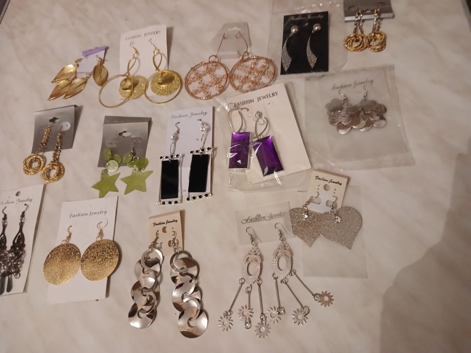 Сережки біжутерія нова! За все 100 грн