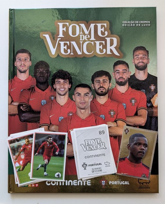 Cromos Panini - Continente - Fome de Vencer (2021)