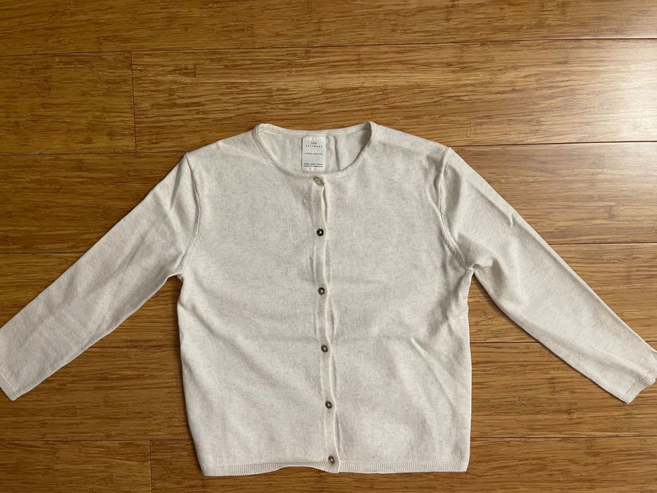 Sweter dziewczęcy r. 128 Zara