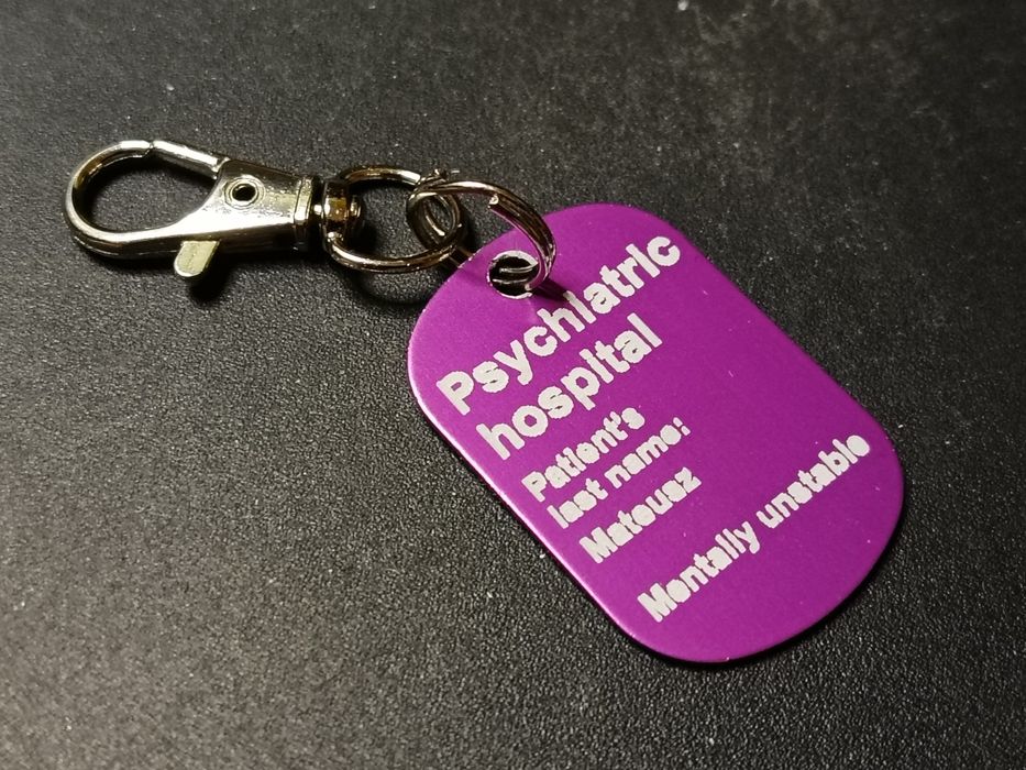 Breloczki grawer laserowy