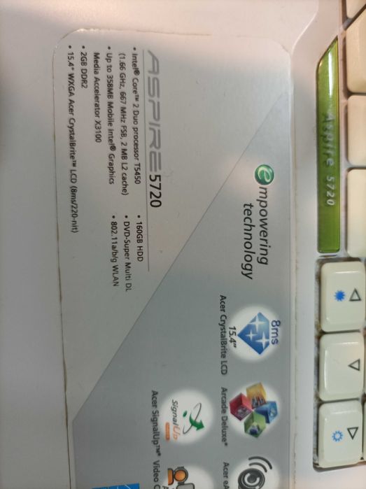 Portátil ACER não funciona