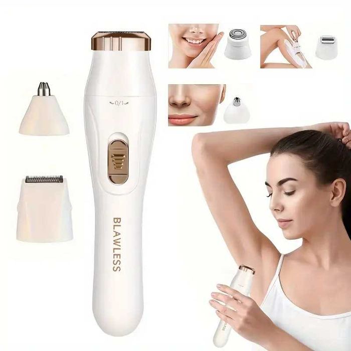 Depilador elétrico 3 em 1. Carregamento USB. Novo