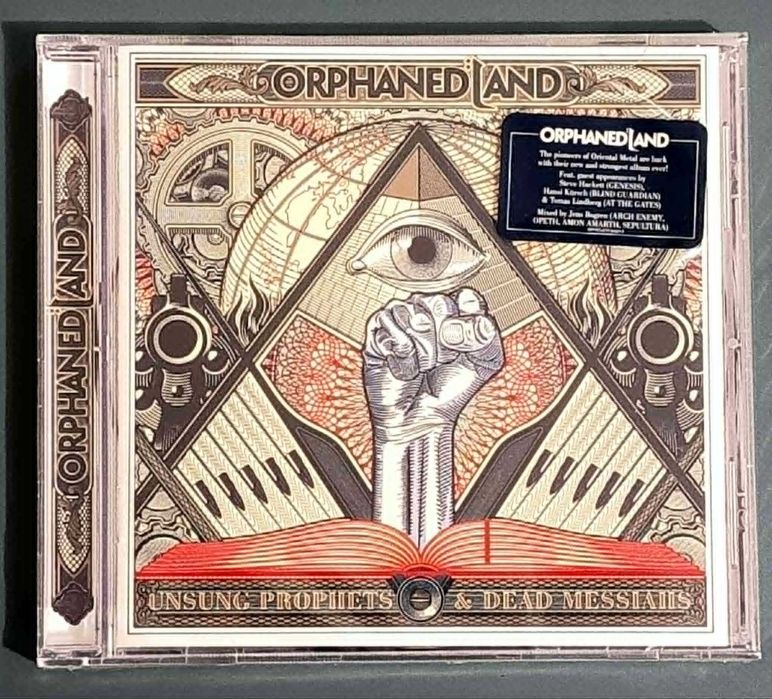 cd de ORPHANED LAND - "Unsung Prophets & Dead Messiahs" (novo selado)