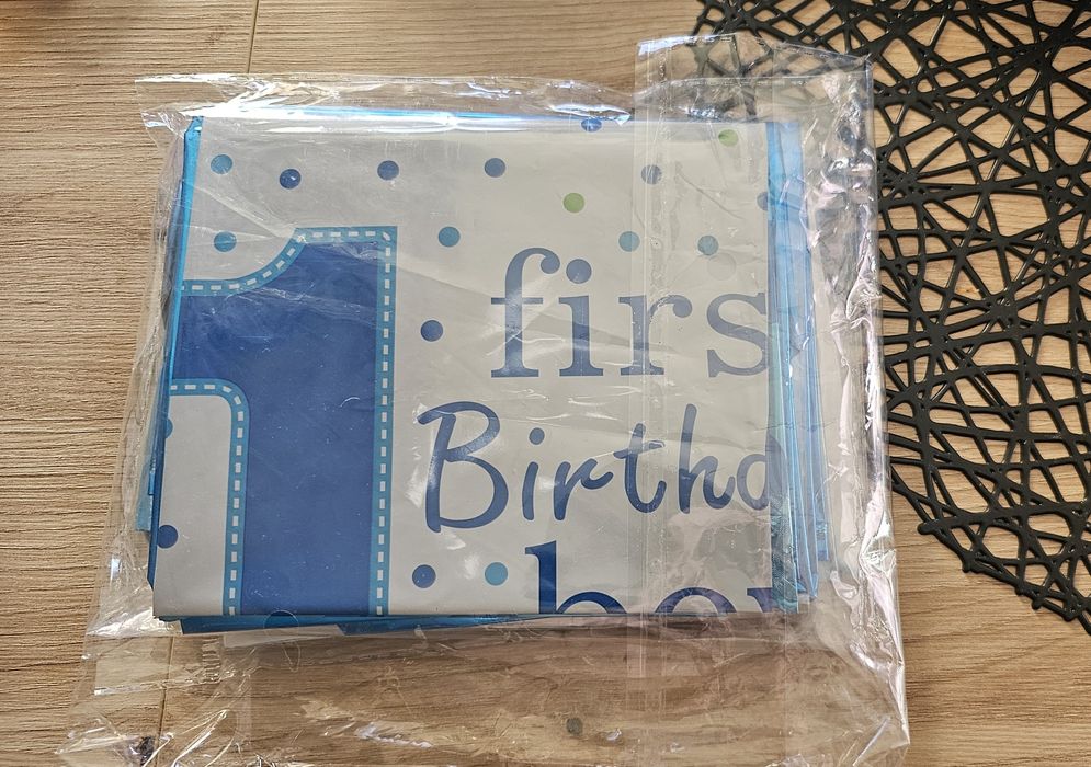 Ozdoby na roczek dla chlopca