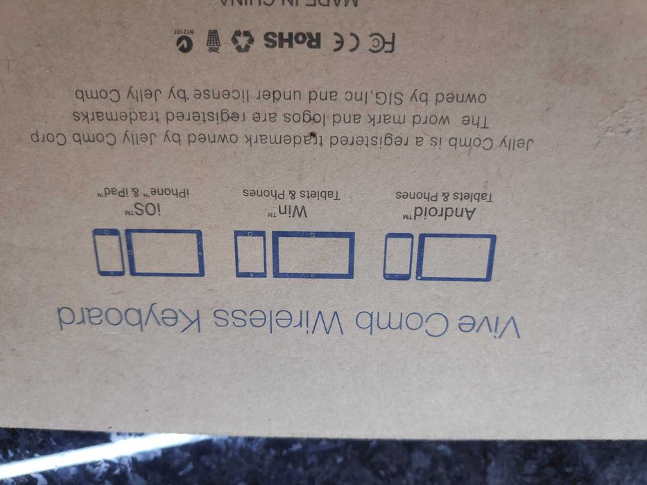 Teclado wireless para telemóvel