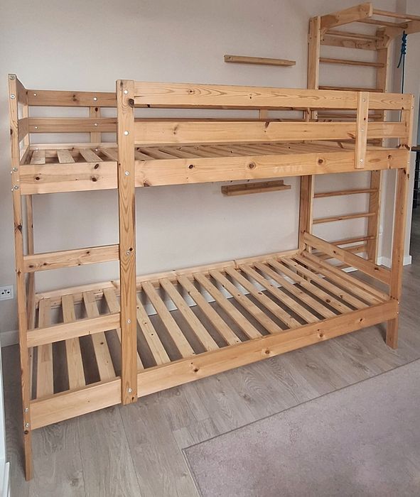 Łóżko piętrowe MYDAL Ikea 90x200 cm
