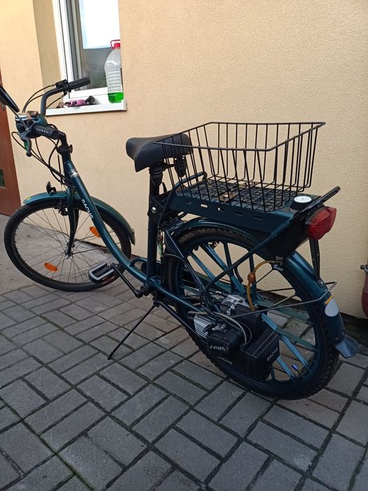 Rower z silnikiem sasch