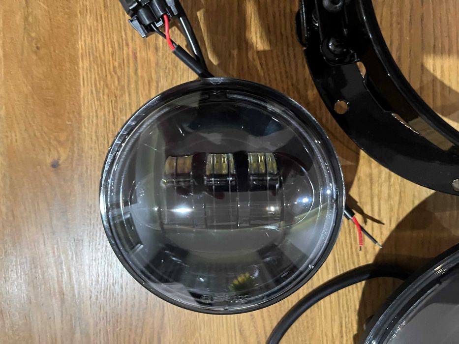 LED, lightbary 4,5" Harley Honda Suzuki Yamaha