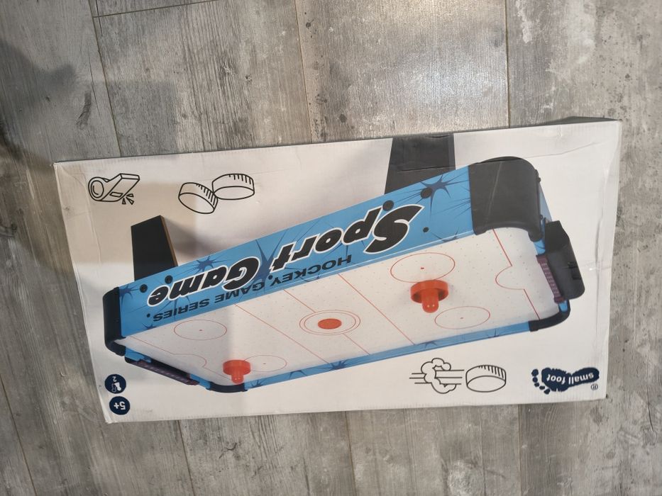 small foot Air-Hockey z drewna kompaktowy stół do gry w cymbergaja