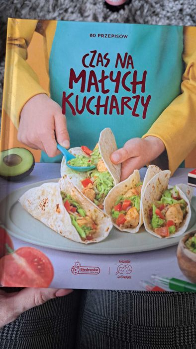 Książka przepisy Czas na małych kucharzy