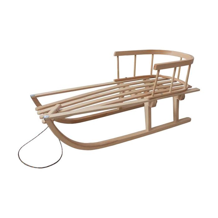 Sanki drewniane z oparciem polski producent wysoka jakość wygoda