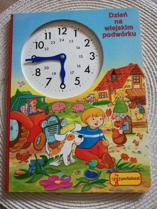 Książka dla dzieci "Dzień na wiejskim podwórku"