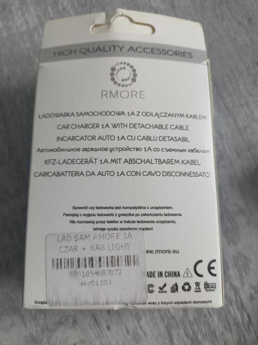 Ładowarka samochodowa USB