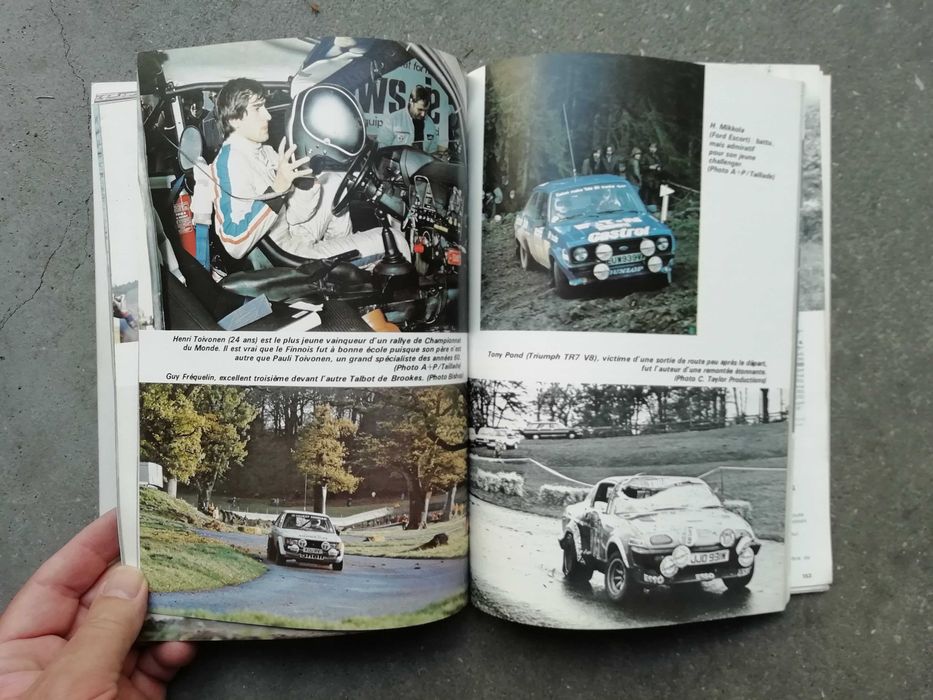 Novo Preço - Livros rallyes mundial 1981 novas fotos