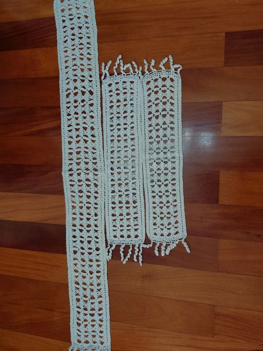 Jogos de quarto   em iinho,,croche,bordados a mao ,desde