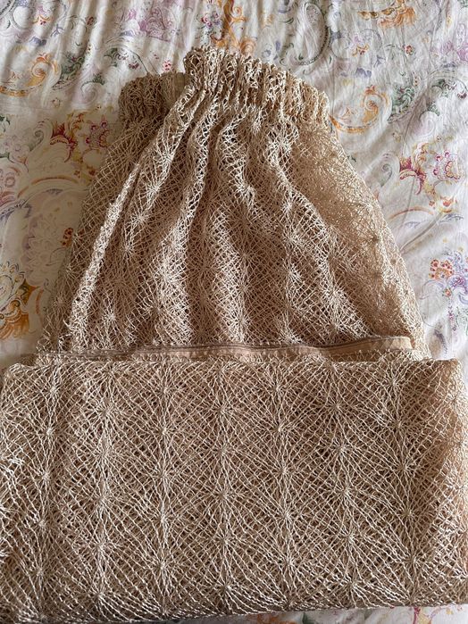 Cortinas rendadas 192x230 cm