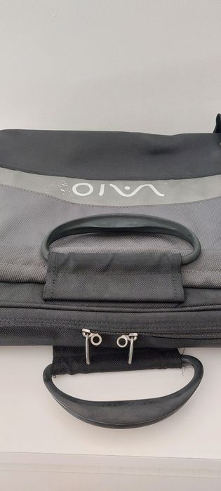 Mala computador Sony vaio - preto/cinza