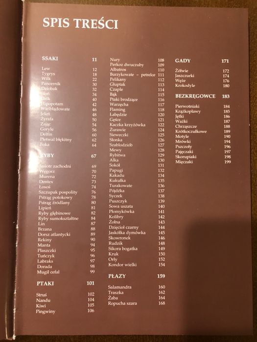Atlas, książka ilustrowana Świat Zwierząt, nowa