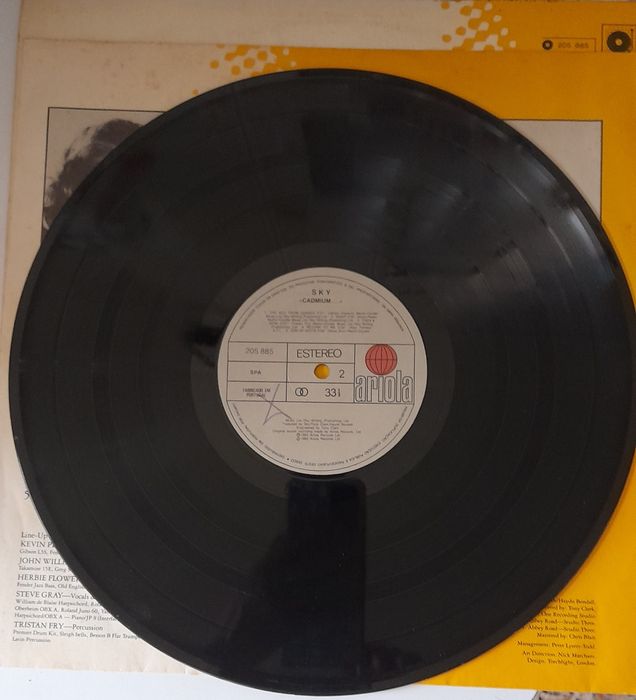Lp SKY Cadmium - 1984