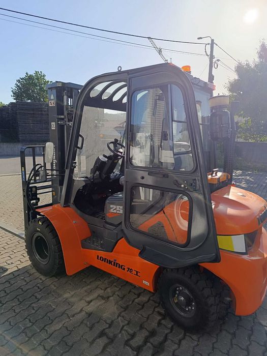 Empilhador mitsubishi s4s 2.5 ton Lonking LG25DT Cabine triplex