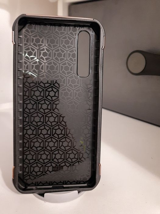 Etui na Huawei p30 płecki z brokatami pancerne ze szkłem