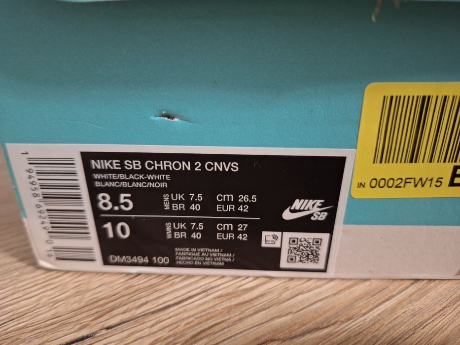 Trampki Nike Sb Chron 2