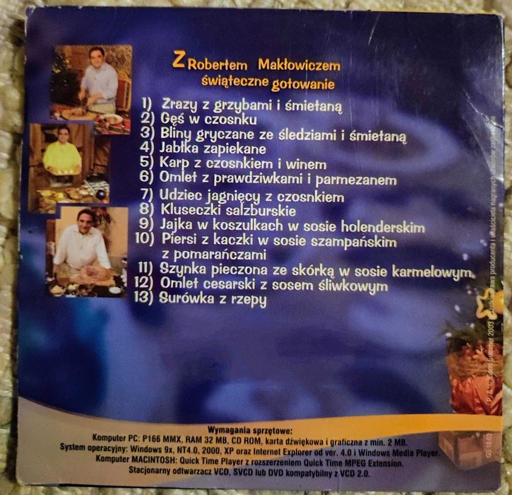 Świąteczne gotowanie z Robertem Makłowiczem 13 przepisów