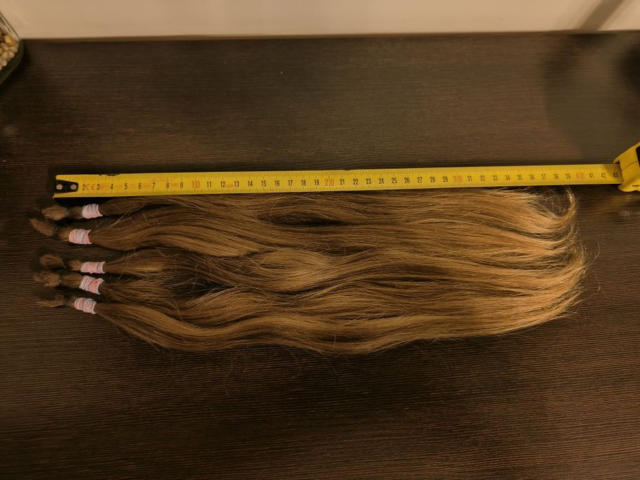 Włosy dziewicze ciemny blond