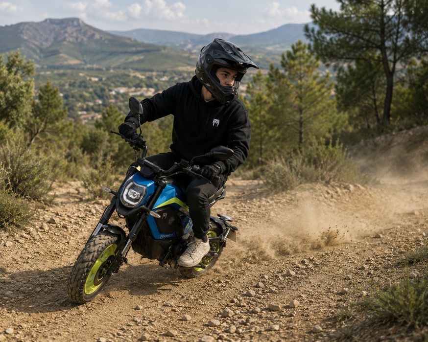 Moto eletrica TROMOX MINO 2021 – APENAS 1.500 km