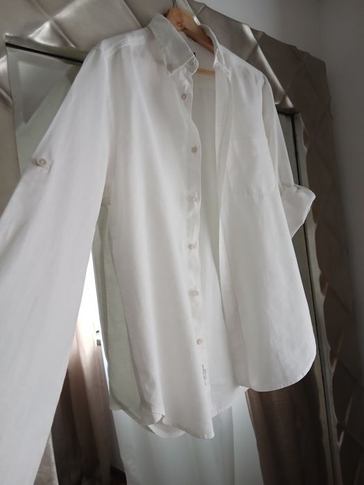 Camisa branca 1 bolso