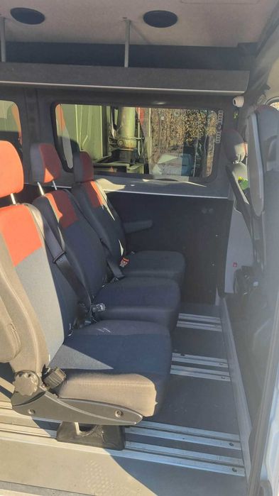 Renault Master 9 os, krótki, 2x Klima, 2x Ogrzewanie, Webasto, Hak