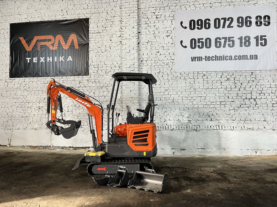 Міні екскаватор 1.8 тони LeiTe LT1018! Гідроджойстки! Двигун КМ385!