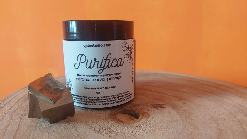 Creme e Esfoliante Corporal 100% natural