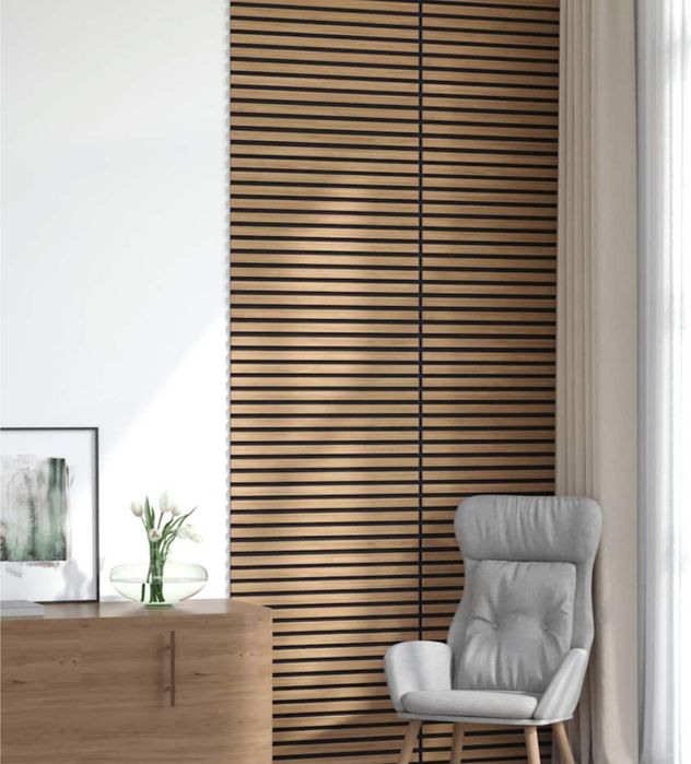 Paines acústicos de parede novos homestaging