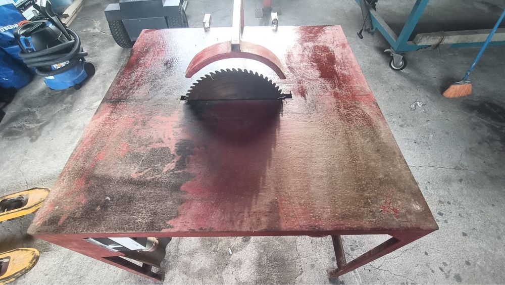 Serra circular de mesa trifasica