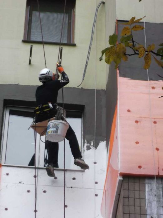 Утепление фасада. Кровля. Фасадные работы. Покраска фасада. Альпинист ...