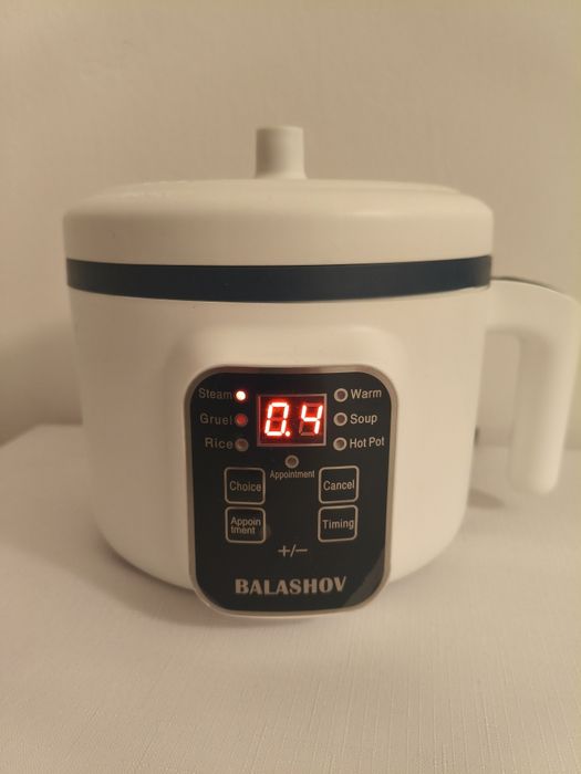 Małe urządzenie do gotowania ryżu, podróżne