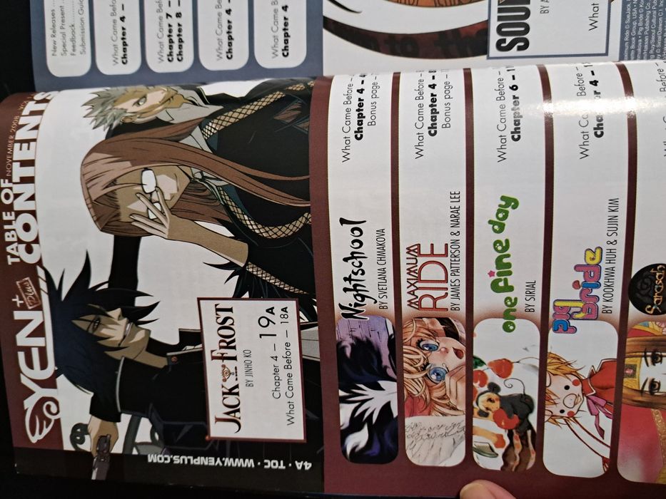 Revista manga Yen Plus Novembro 2008 vol 1 no 4 - PORTES GRÁTIS
