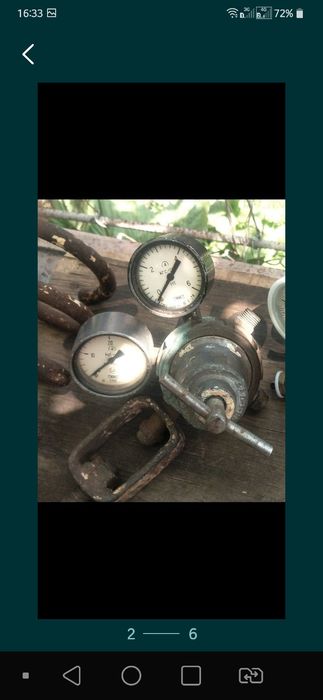 Редуктор для кислорода ацетилена пропана