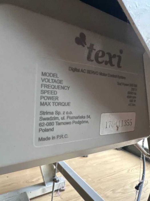 Maq.Ponto Corrido JUKI DLN-415 C/Motor TEXI POWER 550 SM AC S. Usada