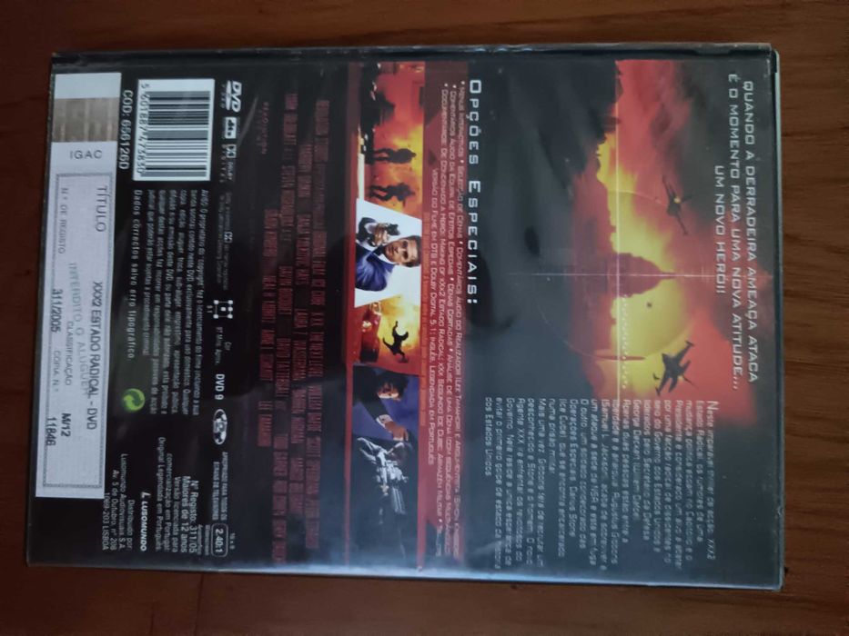 filme dvd original - xxx  estado radical