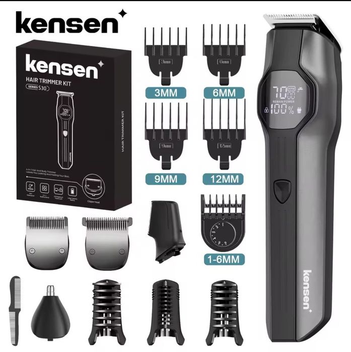 Триммер для волос Kensen S30   Триммер для стрижки волосся 4 в 1